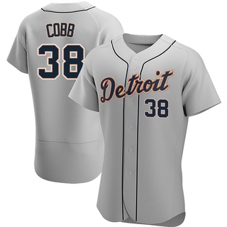 Authentic Alex Cobb Men's Detroit Tigers Road Jersey - Gray