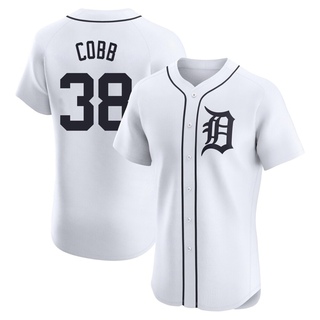 Elite Alex Cobb Men's Detroit Tigers Home Jersey - White