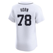 Elite Bailey Horn Men's Detroit Tigers Home Jersey - White