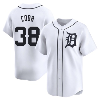 Limited Alex Cobb Men's Detroit Tigers Home Jersey - White