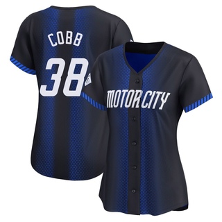 Limited Alex Cobb Women's Detroit Tigers 2024 City Connect Jersey - Blue