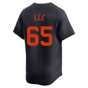 Limited Chase Lee Men's Detroit Tigers Alternate Jersey - Navy