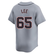 Limited Chase Lee Men's Detroit Tigers Road Jersey - Gray