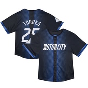 Limited Gleyber Torres Toddler Detroit Tigers & Preschool 2024 City Connect Jersey - Blue