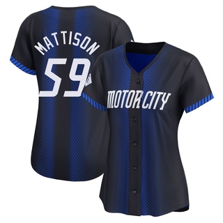 Limited Tyler Mattison Women's Detroit Tigers 2024 City Connect Jersey - Blue