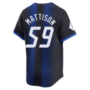 Limited Tyler Mattison Youth Detroit Tigers 2024 City Connect Jersey - Blue