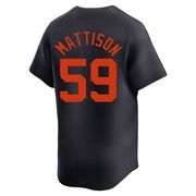 Limited Tyler Mattison Youth Detroit Tigers Alternate Jersey - Navy