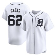 Limited Tyler Owens Youth Detroit Tigers Home Jersey - White